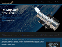 Tablet Screenshot of antaresoptics.com